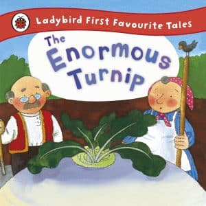The Enormous turnip ladybird book cover - ladybord books edition