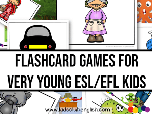 Stick Man Flashcards and Game cards - Kids Club English